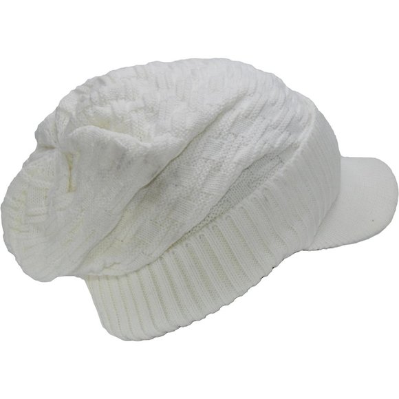 Beanie Fuzzy Fleece Lining Warm Chunky Soft Stretchy Oversized Ribbed Knit Hat